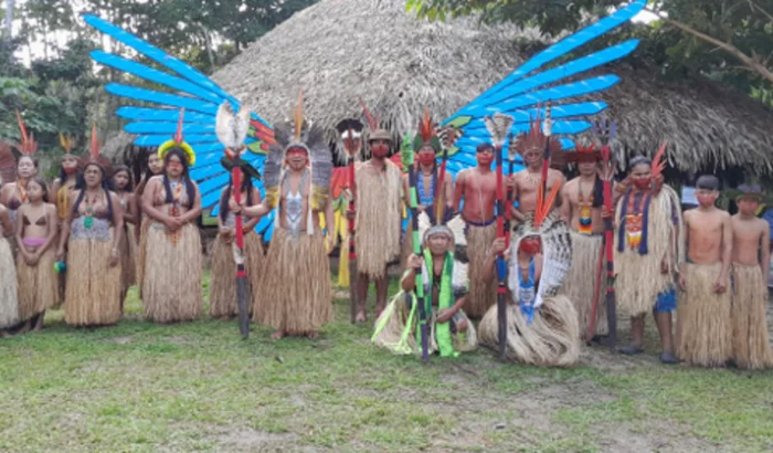 Povo do pássaro azul
